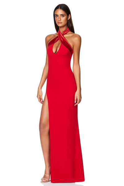 Nookie Renaissance Gown - Red - SHOPJAUS - JAUS