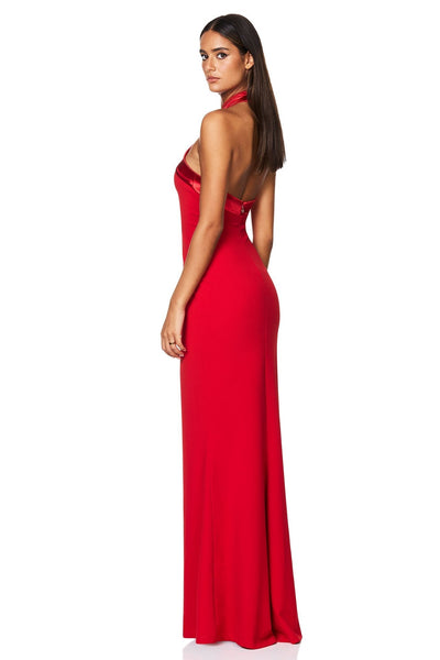 Nookie Renaissance Gown - Red - SHOPJAUS - JAUS