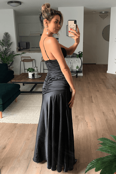 Reyna Maxi Dress - Black - SHOPJAUS - JAUS