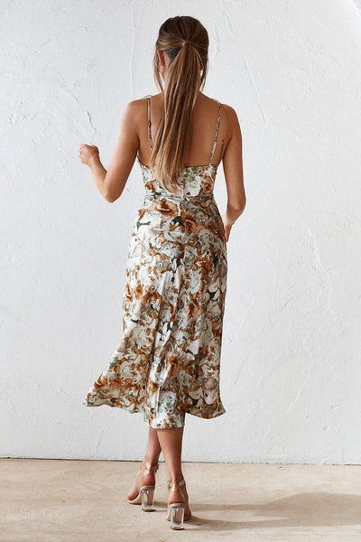 Robin Midi Dress - Sage - JAUS