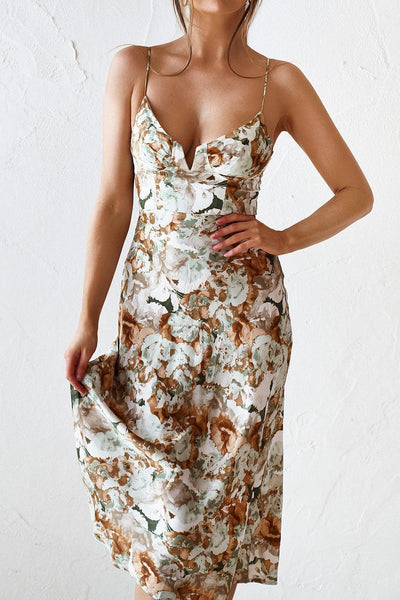 Robin Midi Dress - Sage - JAUS