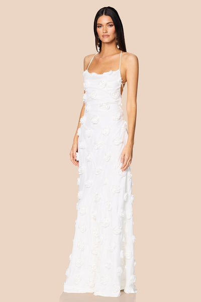 Nookie Roselie Gown - White - SHOPJAUS - JAUS