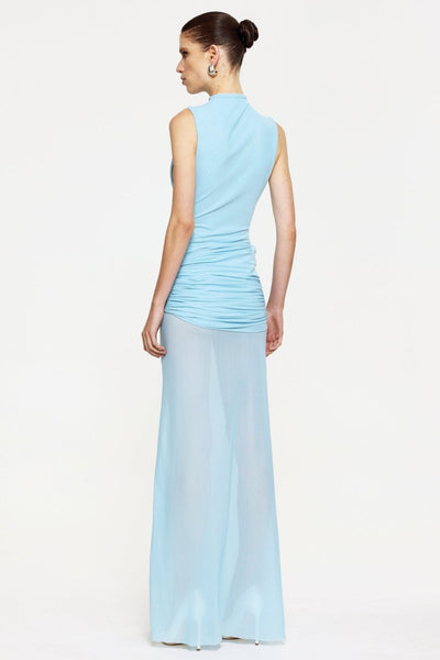 Roza Maxi Dress - Pale Blue - SHOPJAUS - JAUS