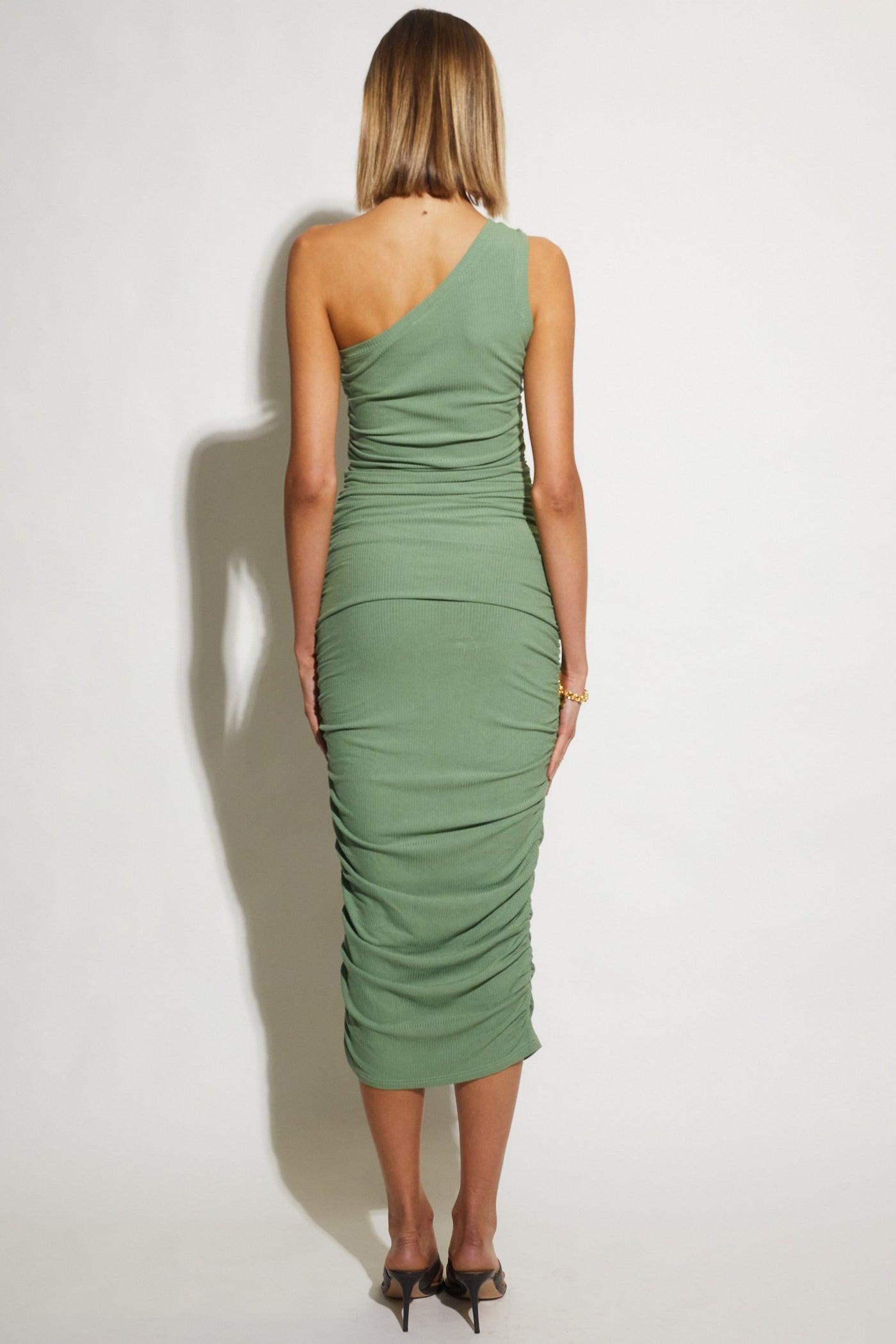 Rumour Dress - Moss - JAUS