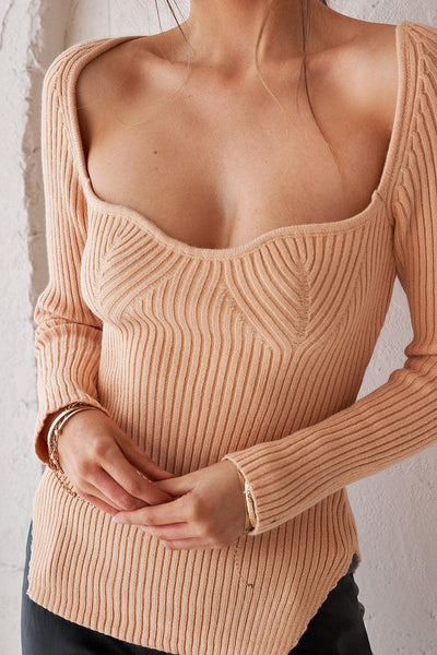 Salone Sweater - Almond - JAUS