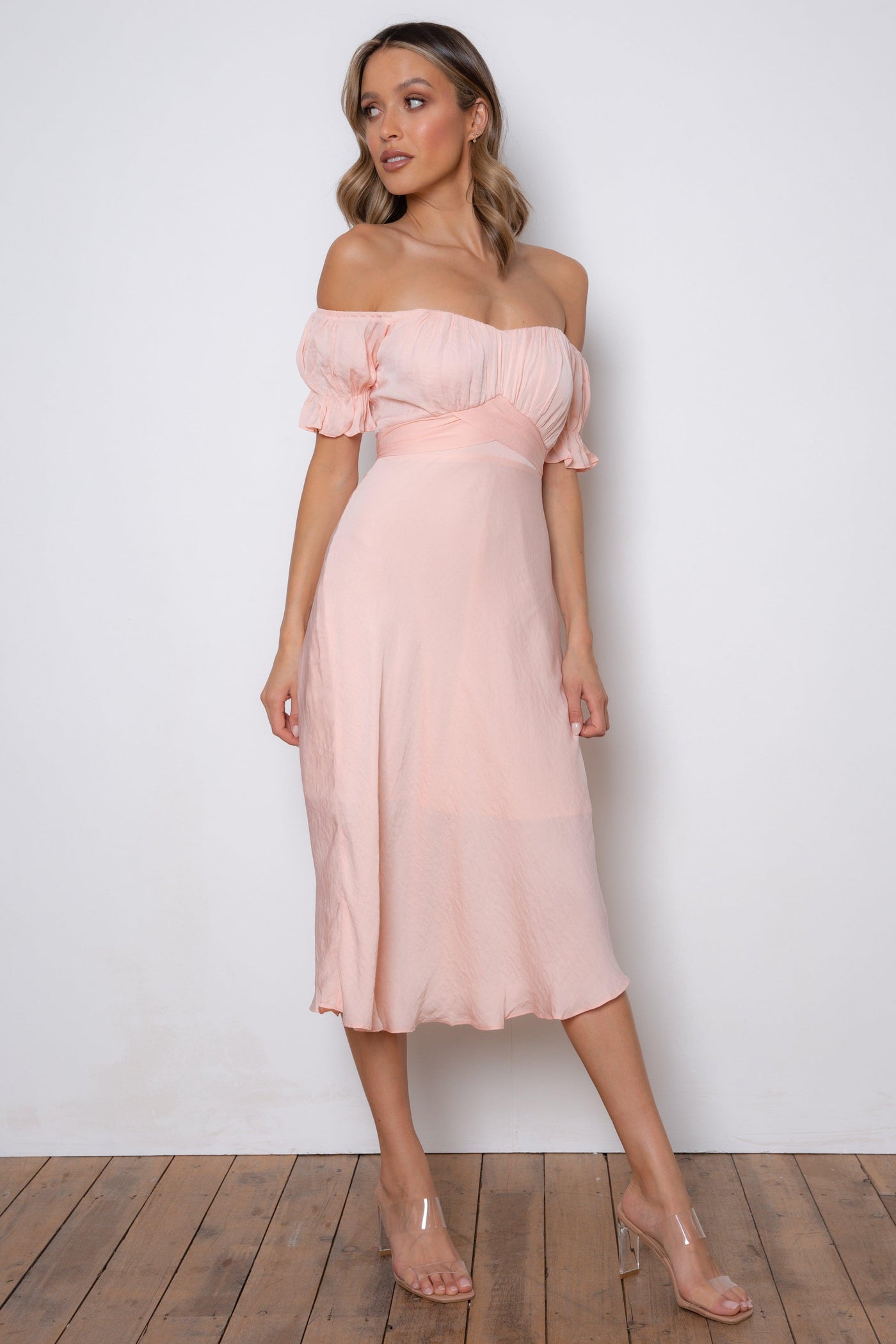 Samantha Dress - Light Pink - JAUS