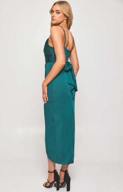 Samba Midi Dress - Emerald - JAUS