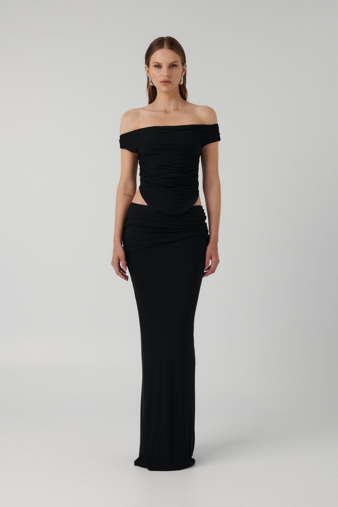 samira maxi dress Samira Maxi Skirt - Black
