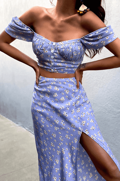Sammy Top - Lilac Floral - JAUS