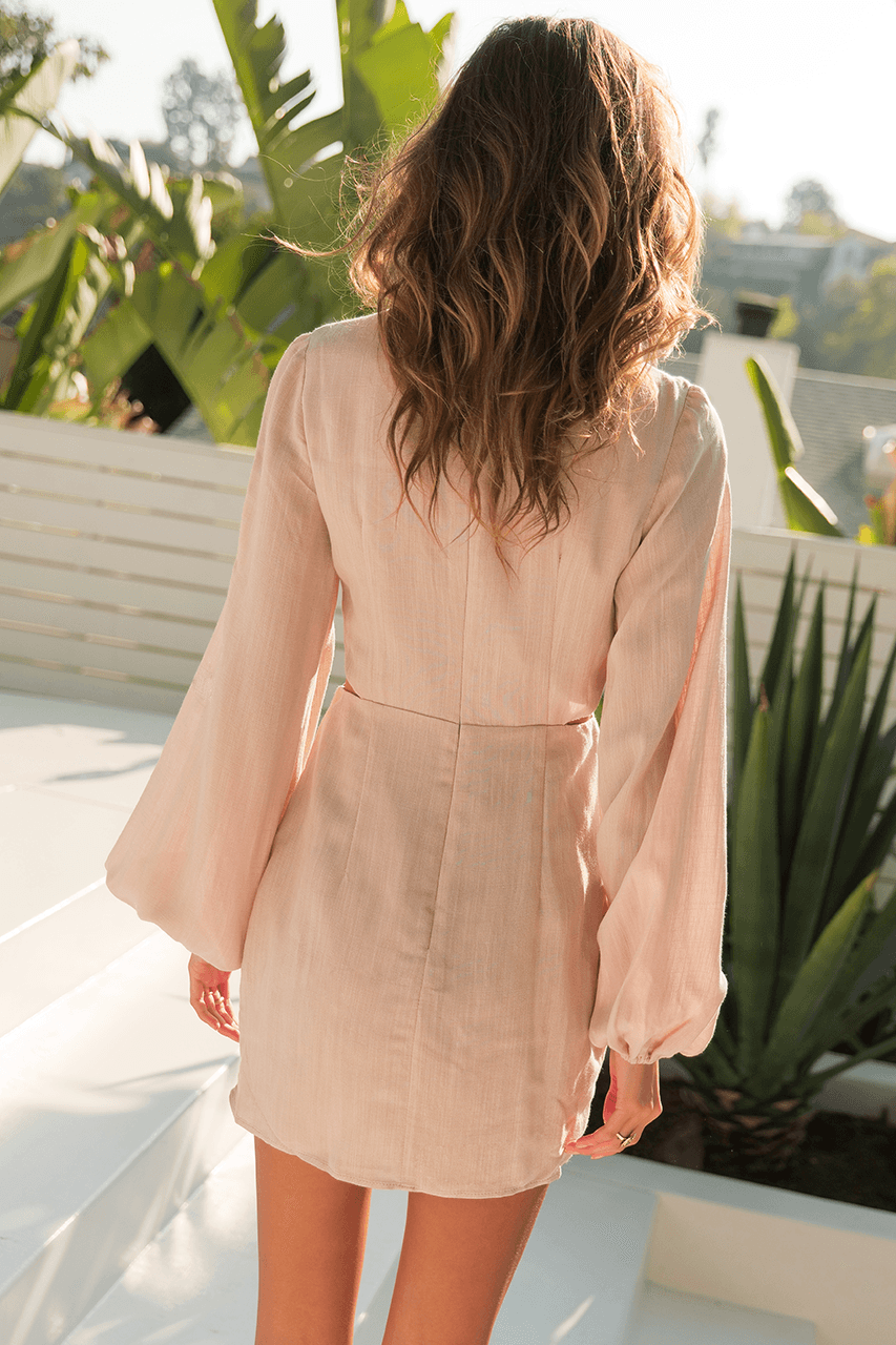 Sandy Mini Dress - Sand - JAUS