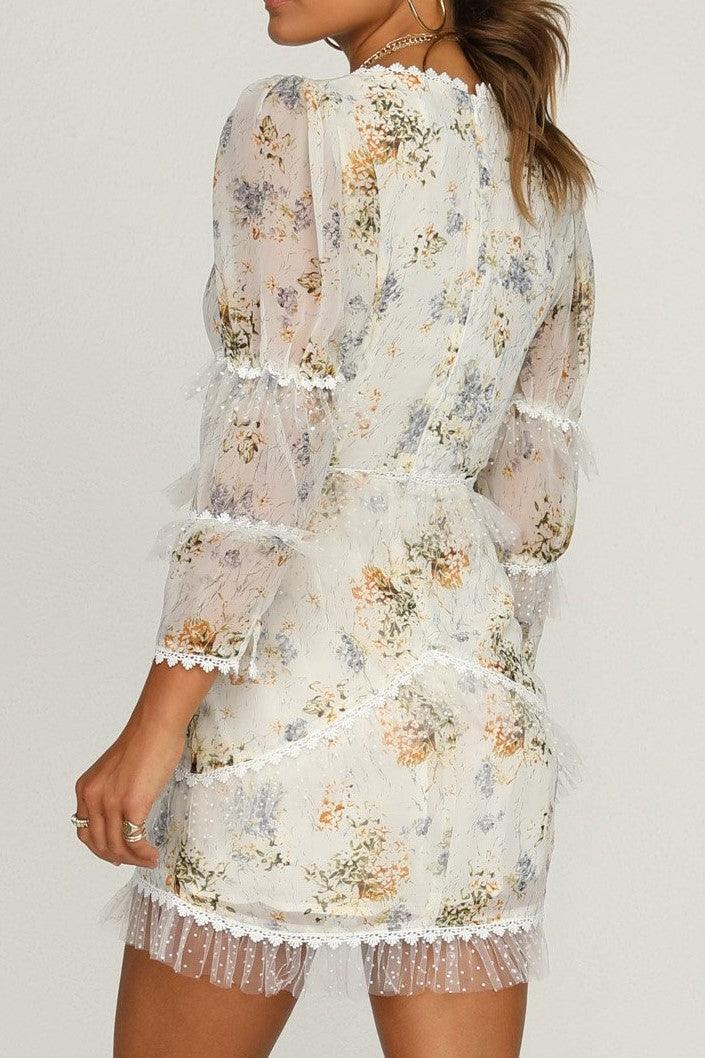 Savannah Dress - Floral - SHOPJAUS - JAUS