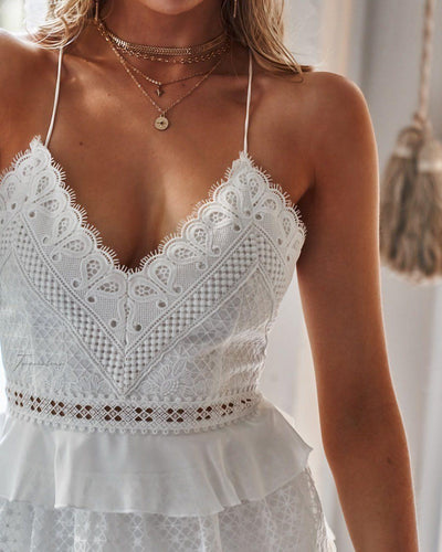 Shelby Dress - White - SHOPJAUS - JAUS
