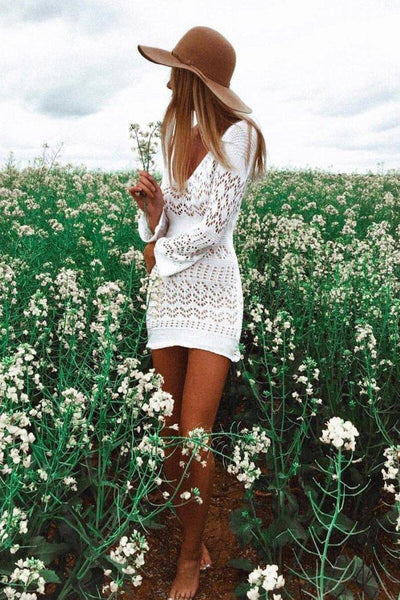 Shona Crochet Mini - White - JAUS