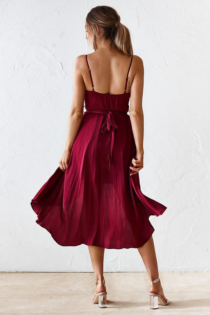 siren midi dress Siren Midi Dress - Wine