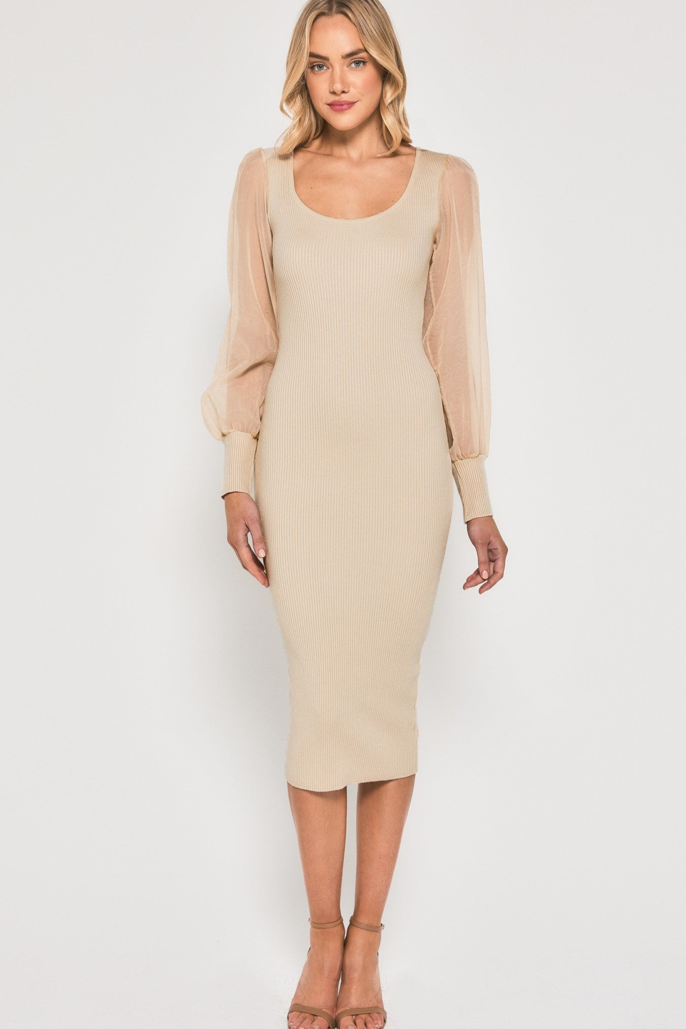 amelia knit dress Midi Size:IT 39 - US 8.5 browse the collection of beaded long sleeve wedding dress SHESTARR Plus Size Summer