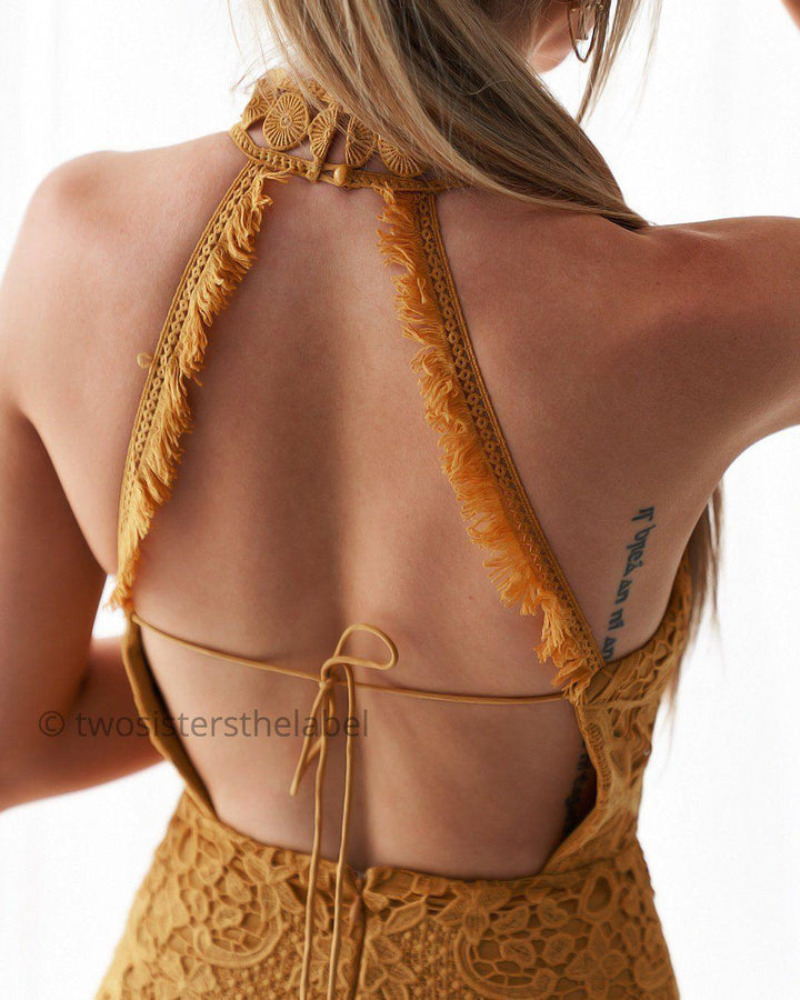 Sonia Dress - Mustard | JAUS Sonia Dress - Mustard | JAUS