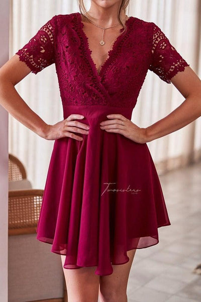 Stella Dress - Red - SHOPJAUS - JAUS