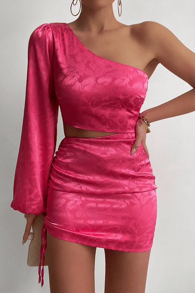 Stella Mini Dress - Pink - JAUS