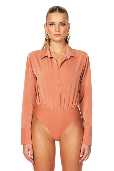 Nookie Stevie Bodysuit - Cinnamon - SHOPJAUS - JAUS