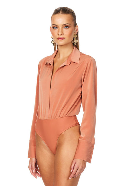 Nookie Stevie Bodysuit - Cinnamon - SHOPJAUS - JAUS