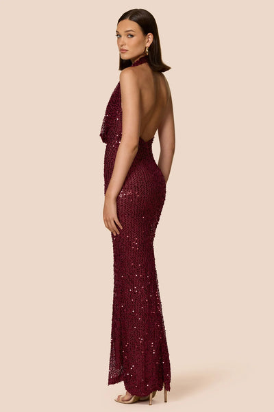 Nookie Suri Gown - Wine