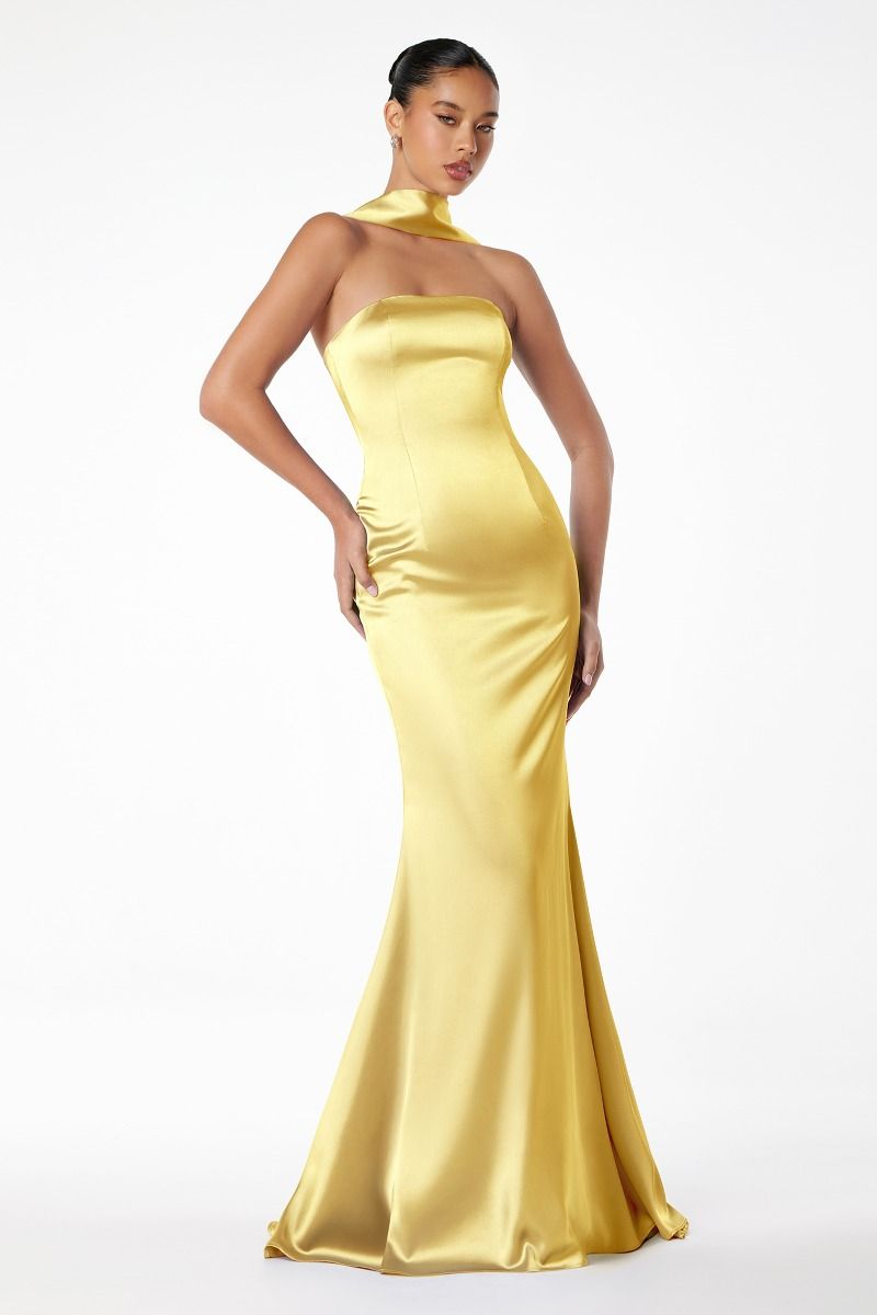 Arina Gown - Yellow - SHOPJAUS - JAUS