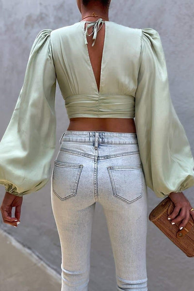 Talia Top - Sage - JAUS