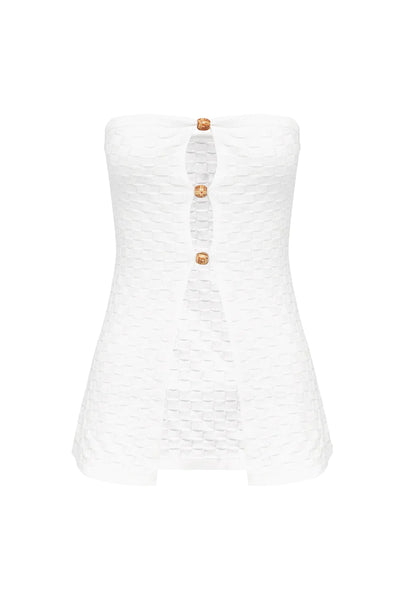 Tanya Top - White - JAUS