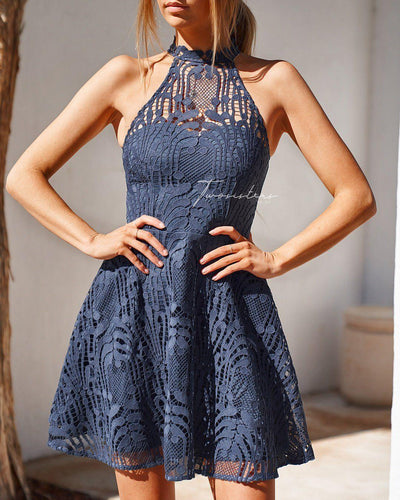 Tara Dress - Steel Blue - SHOPJAUS - JAUS