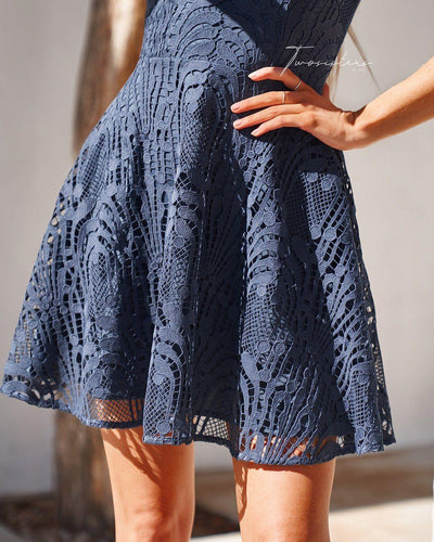 Tara Dress - Steel Blue - SHOPJAUS - JAUS