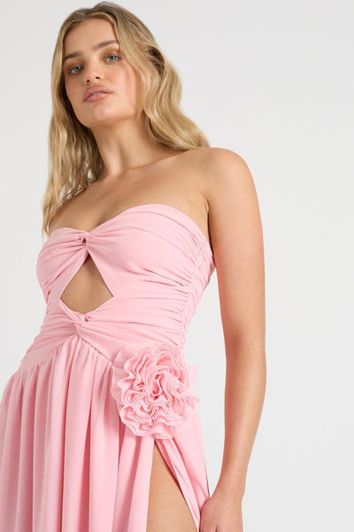 The Rosette Gown - Pink - JAUS