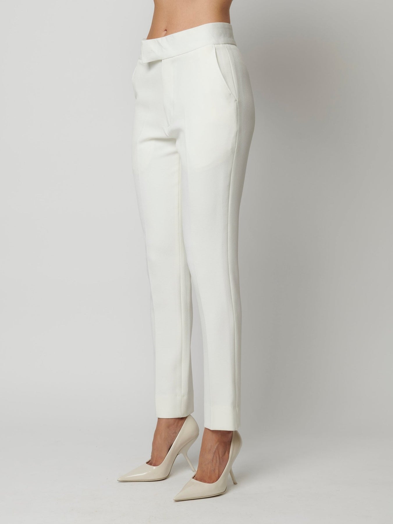 The Tuxedo Pant - Off White - SHOPJAUS - JAUS