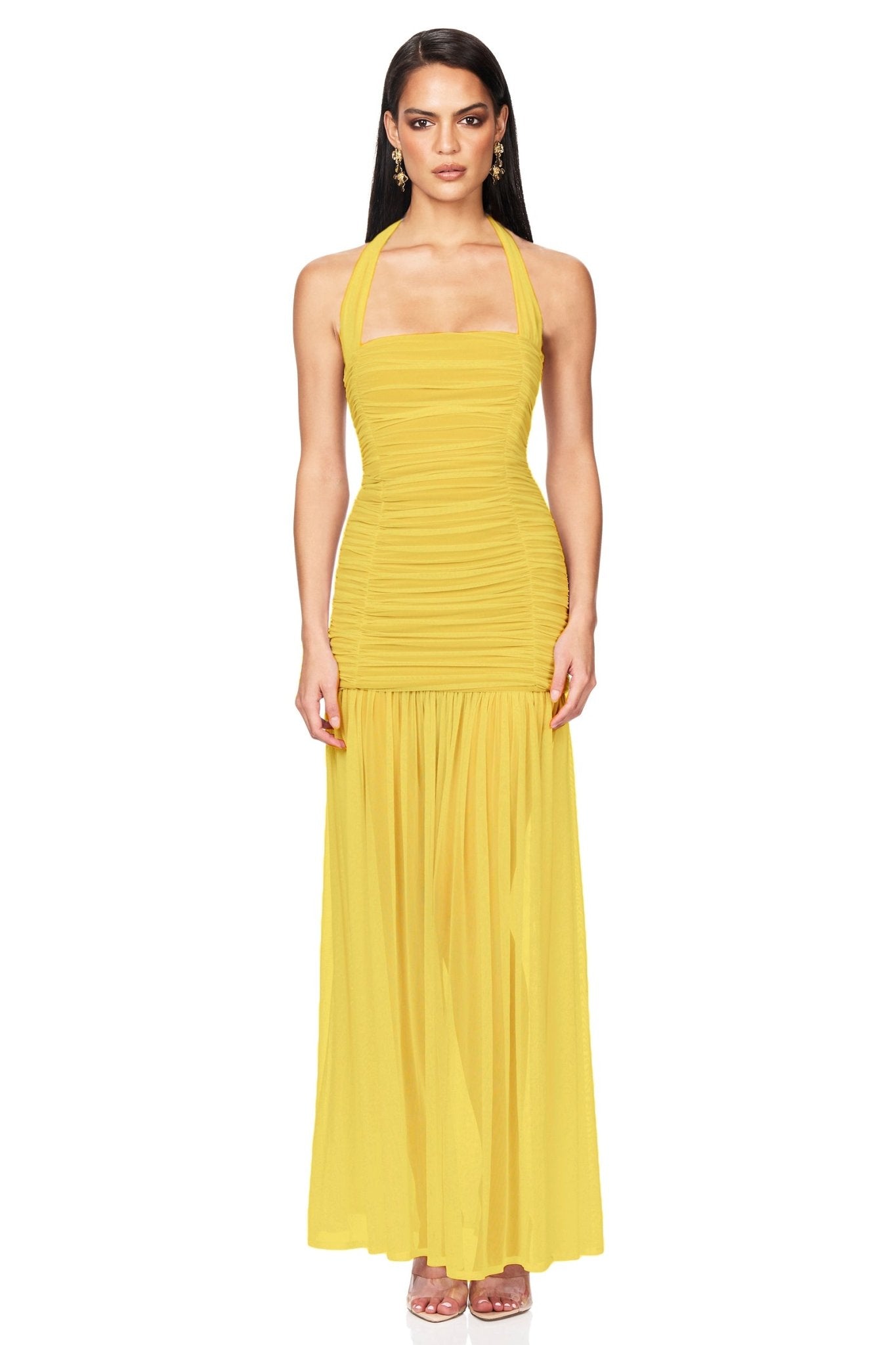 Nookie Thrill Gown - Lemon