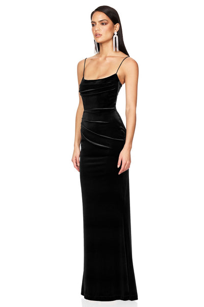 Nookie Twilight Gown - Black - SHOPJAUS - JAUS