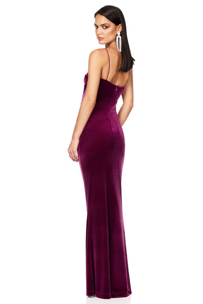 Nookie Twilight Gown - Berry - SHOPJAUS - JAUS