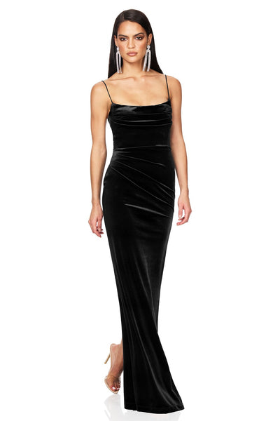 Nookie Twilight Gown - Black - SHOPJAUS - JAUS