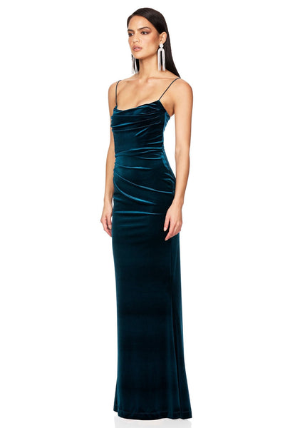 Nookie Twilight Gown - Emerald - SHOPJAUS - JAUS