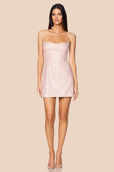 Nookie Tyler Mini Dress - Baby Pink - SHOPJAUS - JAUS