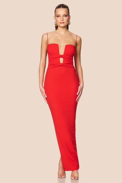 Nookie Valentine Gown - Red - SHOPJAUS - JAUS