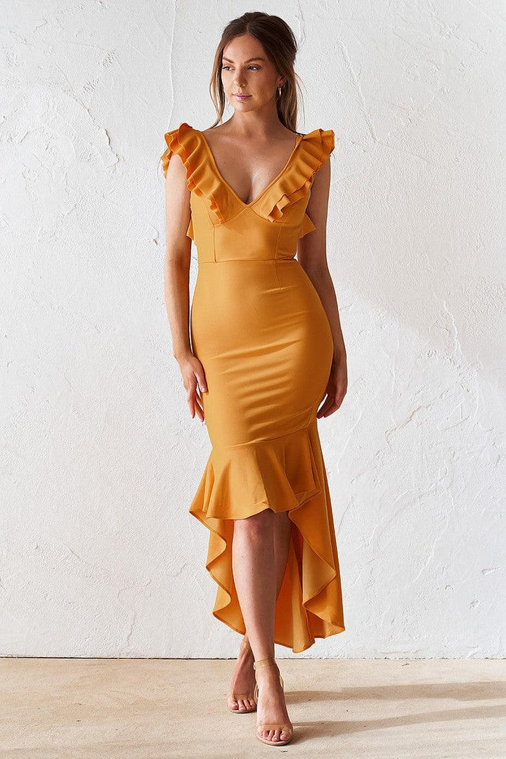 verona midi dress Verona Midi Dress - Yellow