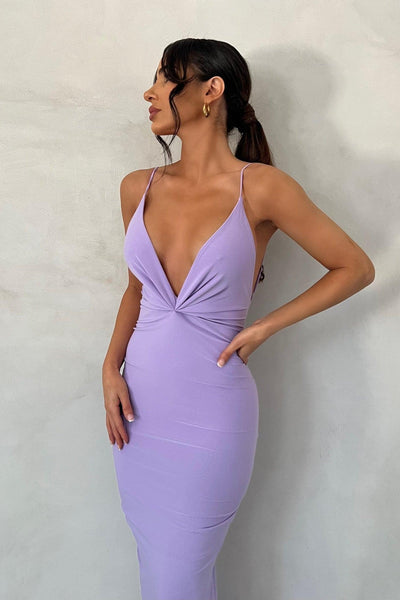 Veronica Dress - Lilac - JAUS