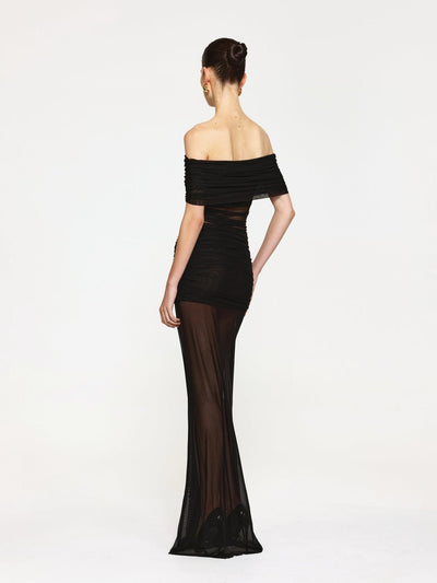 Windsor Gown - Black - SHOPJAUS - JAUS