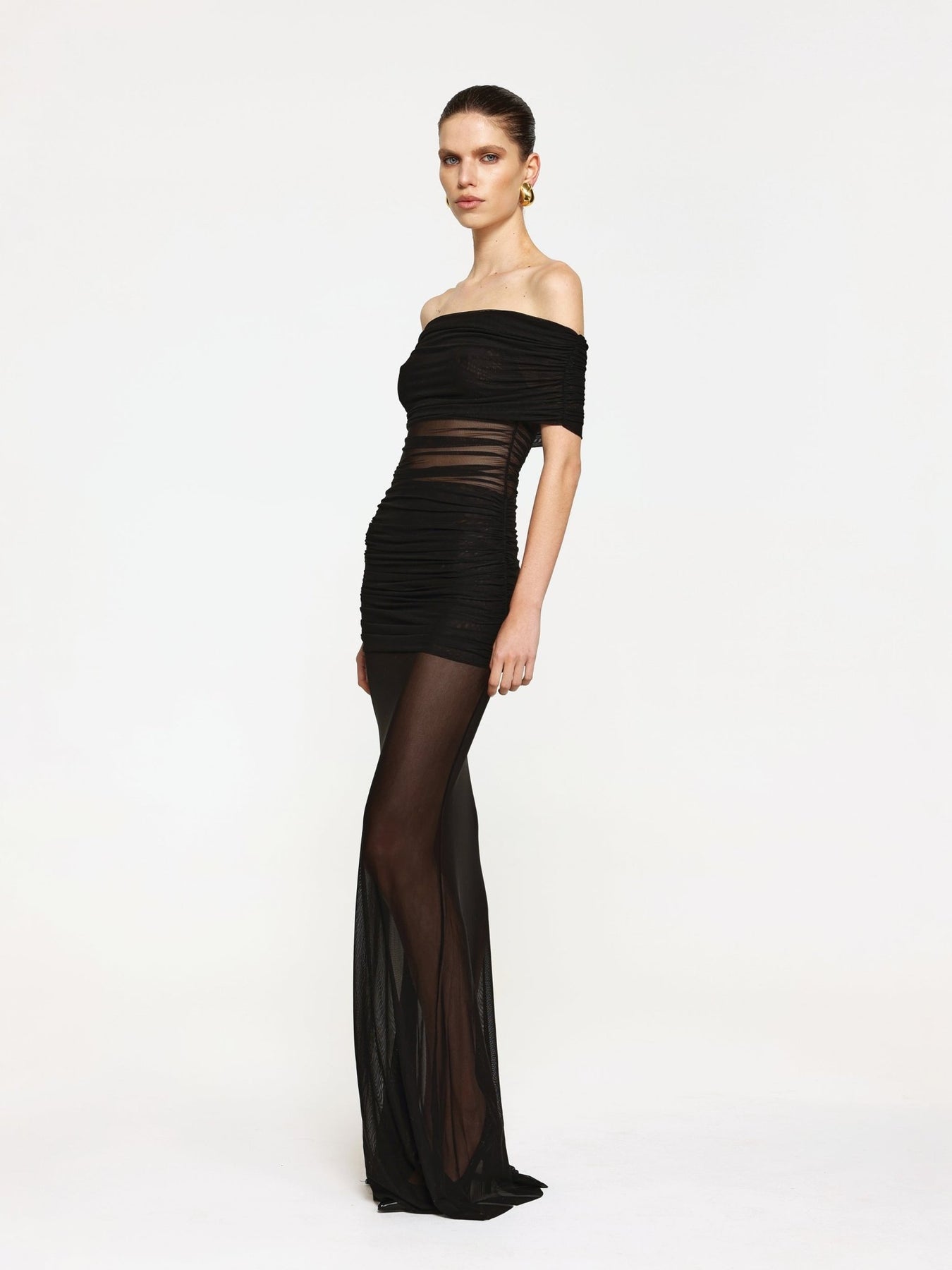 Windsor Gown - Black - SHOPJAUS - JAUS