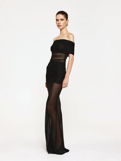 Windsor Gown - Black - SHOPJAUS - JAUS