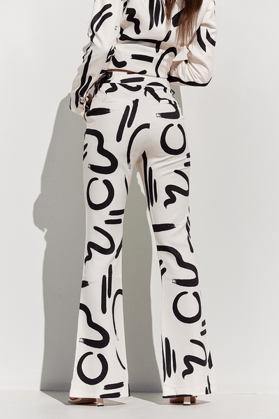 Yorke Suit Pant - Sand/Black - JAUS