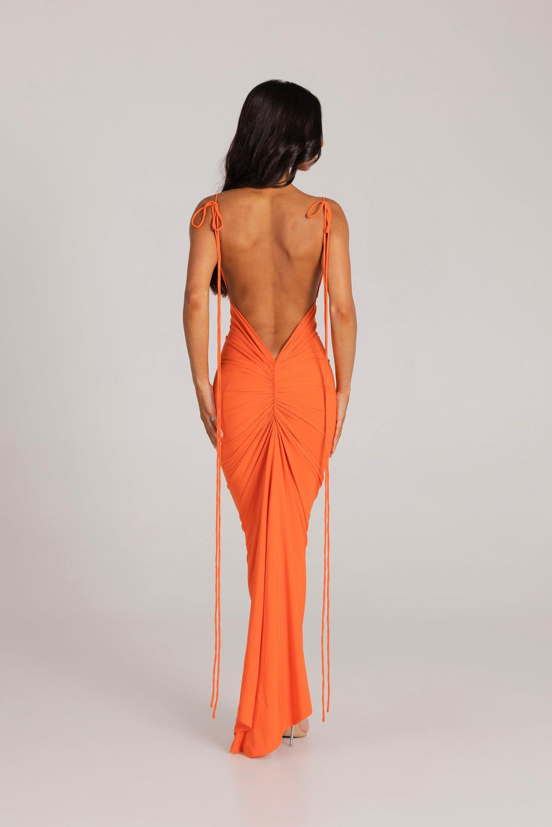 Zahara Gown - Orange | JAUS