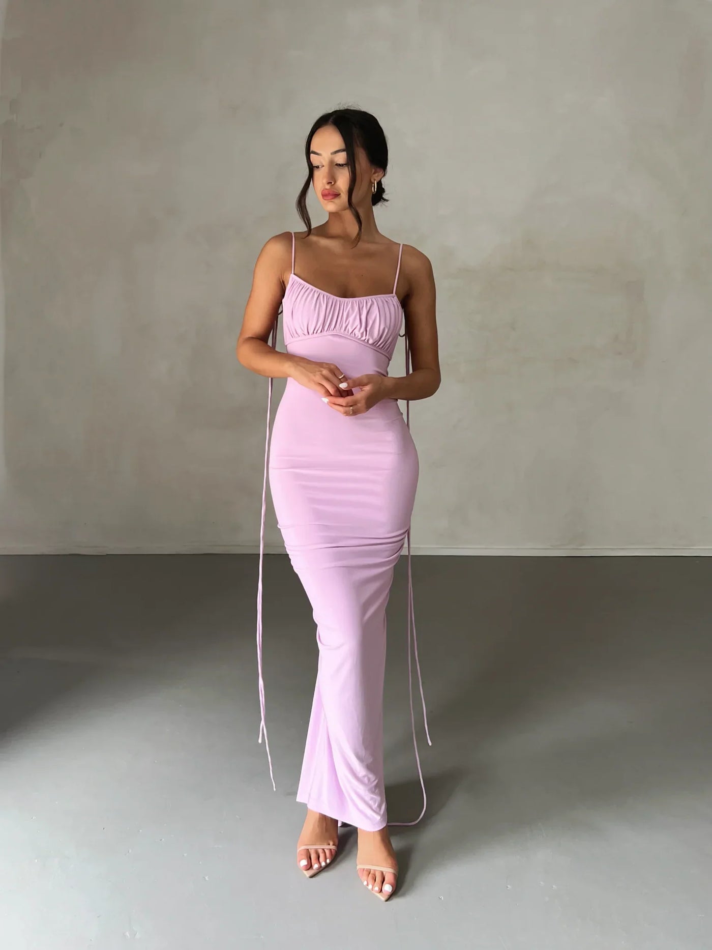 Zahara Gown - Pastel Lilac - JAUS