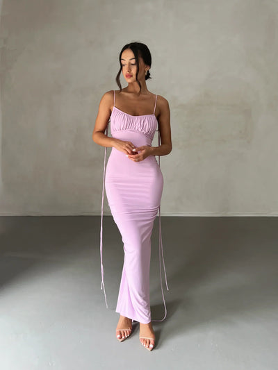 Zahara Gown - Pastel Lilac - JAUS