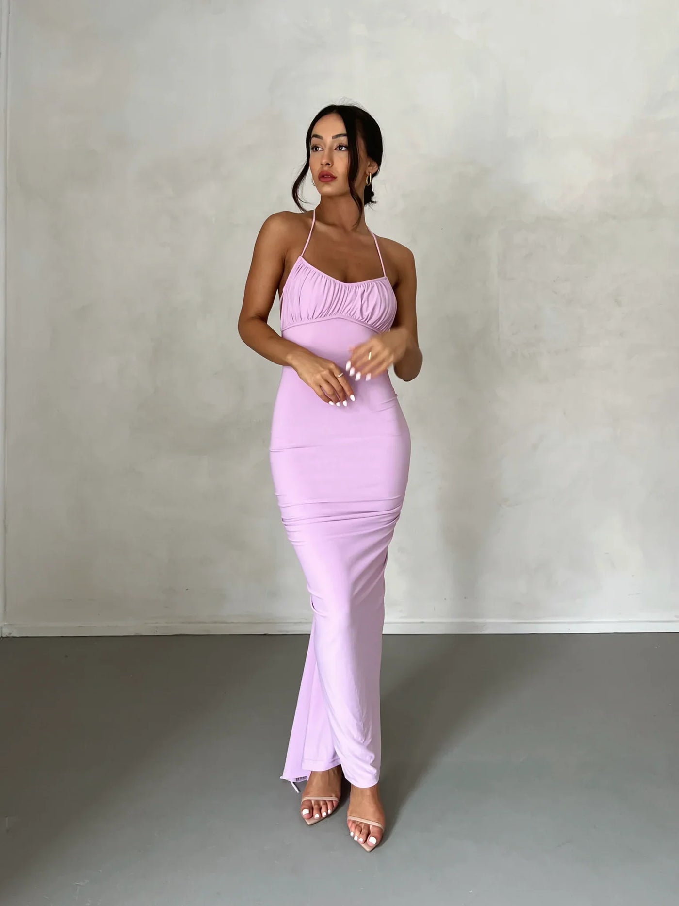 Zahara Gown - Pastel Lilac - JAUS