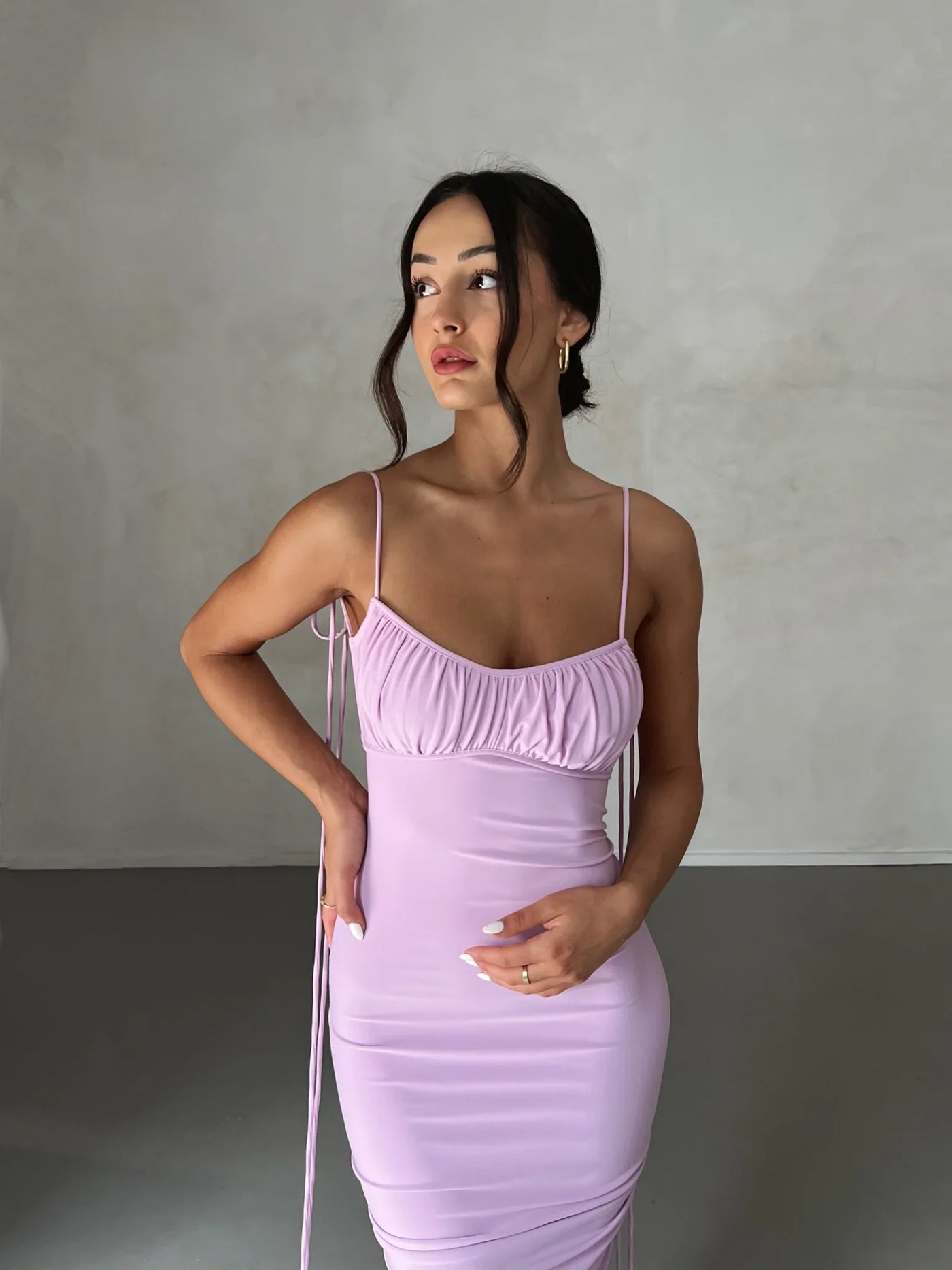 Zahara Gown - Pastel Lilac - JAUS